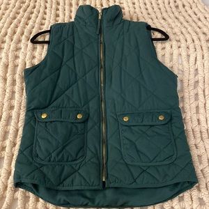 Green boutique vest